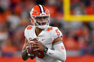 DJ Uiagalelei Guided The Clemson Tigers Football Team To A Opening Win Over The Georgia Tech Yellowjackets At Mercedes-Benz Stadium In Atlanta On Labor Day Night……
