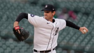 Joey Wentz Went 5 Innings Of Work Against The Kansas City Royals At Comerica Park In Detroit……