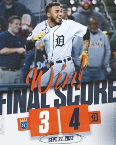 Harold Castro In The Clutch For The Detroit Tigers ⚾ Team At Comerica Park In Detroit…..