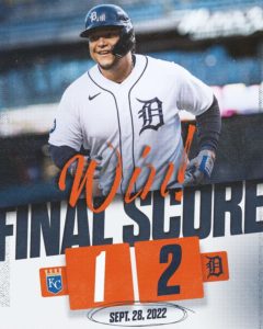 Miguel Cabrera 2-Run Homer Proved To Be The Difference For The Detroit Tigers ⚾ Team At Comerica Park In Detroit.