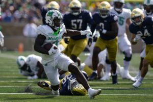 Marshall Thundering Herd Upset The Norte Dame Fighting Irish On The Road In South Bend, IN…..