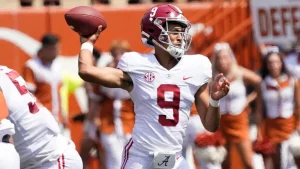Bryce Young Come Thru In The Clutch For The Alabama Crimson Tide Football Team In Austin, TX…..