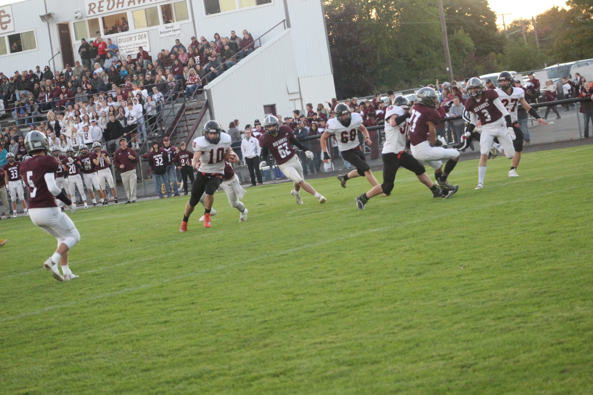 Evan Peruski Stud QB For The Ubly Bearcats Football Team…… Miller