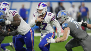 Josh Allen Guide The Buffalo Bills 🏈 Team To A Thanksgiving Day Win At Ford Field In Detroit…..
