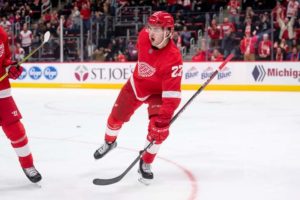 Michael Rasmussen Has Been On A Mission Lately For The Detroit Red Wings 🏒 Team….