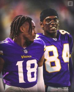 Justin Jefferson Broke Randy Moss’s Record For Most Receiving Yards In A Season.