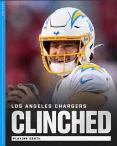 Justin Herbert Taking The Los Angeles Chargers 🏈 Team To The AFC Playoffs.
