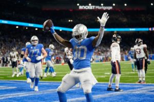 Detroit Lions Get A Victory Over The Chicago Bears At Ford Field In Detroit…..