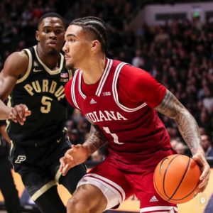 Indiana Hoosiers 🏀 Team Gets A Victory Over The Purdue Boilermakers At Mackey Arena In West Lafayette….