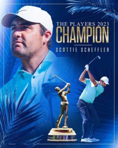 Scottie Scheffler 2023 Players Championship 🏆 Winner…..