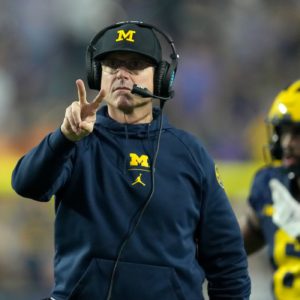 Jim Harbaugh On An Aggressive Mode For The 2023 Michigan Wolverines Football Team In Ann Arbor…….