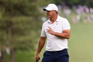 Brooks Koepka Doing Good Work At The 2023 Masters Tournament At Augusta National……