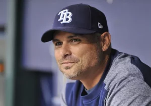 Kevin Cash Good Manager For The Tampa Bay Baseball Team…….