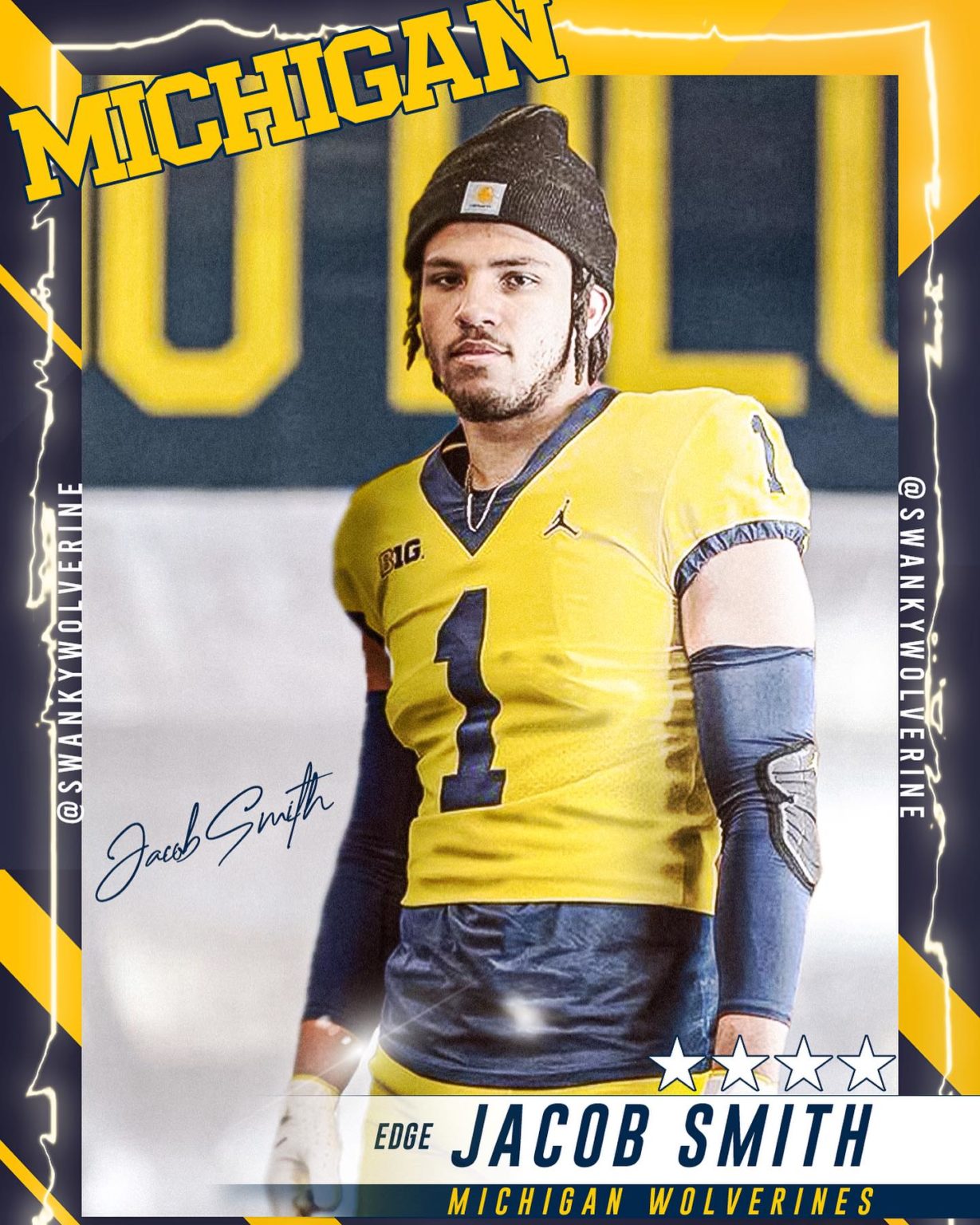 Jacob Smith Verbally Committed To The Michigan Wolverines Football Team