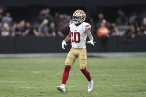Ronnie Bell Showing Off His WR Skills For The San Francisco 49ers In 2 Preseason Games….