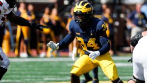 Jayhod Hood Is A “Beast Mode” At LB For The Michigan Wolverines 🏈 Team…