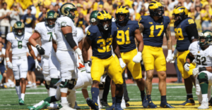 Jaylen Harrell Is A “BEAST MODE” At The Edge Position For The Michigan Wolverines Football Team…..