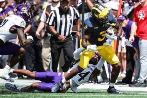 Fredrick Moore Nice Debut For The 2023 Michigan Wolverines Football Team…….