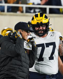 Trevor Keegan Has Done Good Work At OG For The Michigan Wolverines 🏈 Team In The Last 3 Years In Ann Arbor….