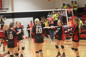 Kingston Cardinals Volleyball Team Took Care Of Business Against An Good Caseville Eagles Squad…….