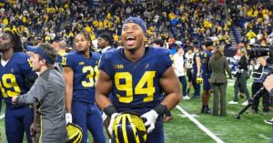 Kris Jenkins Stud DT For The Michigan Wolverines 🏈 Team…..