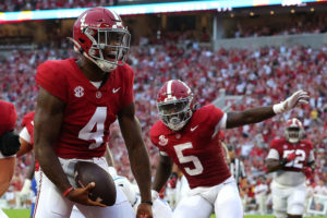Jalen Milroe Grew Up Watching Jalen Hurts Play For The Alabama Crimson Tide 🏈 Team In Tuscaloosa…..