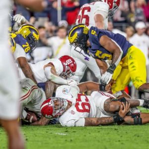 Defense Made A Stand In The 110th 🌹 Bowl Game For The Michigan Wolverines 🏈 Team….
