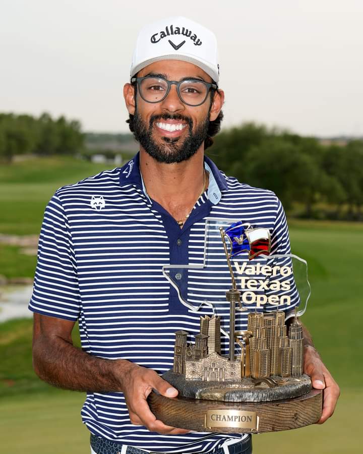 Akshay Bhatia 2024 Valero Texas Open Champion…. Miller Sports Time