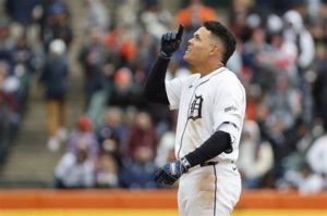 Gio Urshela Come Thru In The Clutch For The Detroit Tigers Baseball Team On Opening Day At Comerica Park In Detroit……