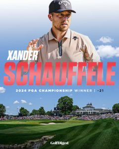 Xander Schauffele Won The 2024 Wanamaker 🏆 At Valhalla ⛳ Course In Louisville…..