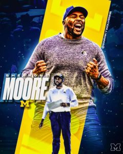 Head Coach Sherrone Moore Michigan Wolverines 🏈 Team…..