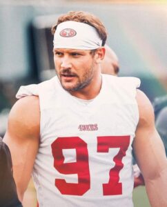 Nick Bosa Stud Edge Rusher For The San Francisco 49ers 🏈 Team….