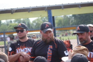 Nick Cobb Teaching The 10U Baseball Team For The Almont Raiders In 2024…..