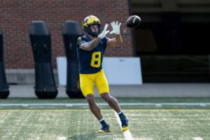 Tyler Morris Is Going To Be A Standout WR For The Michigan Wolverines 🏈 Team…….