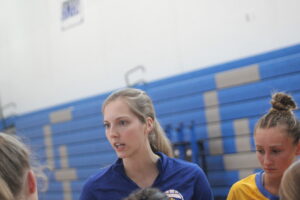 Rachel Van Dyk Is A Very Good Volleyball Head Coach For The Imlay City Spartans……..