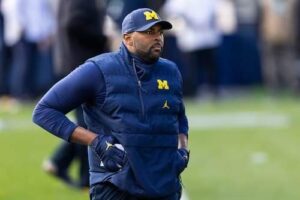 Sherrone Moore Wants The Michigan Wolverines 🏈 Team On Offense To Be Aggressive Going Forward To The Rest Of The Year..