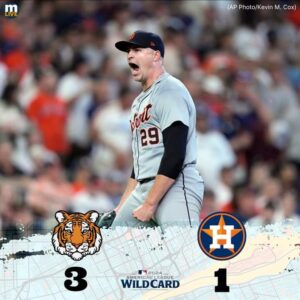 Tarik Skubal Guide The Detroit Tigers To A Victory Over The Houston Astros At Minute Maid Park In Houston….