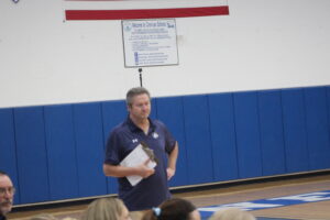 Jim Fish Done A Phenomenal Job As Head Coach For The 2024 North Branch Broncos Volleyball Team…..