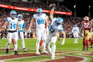 TE Sam LaPorta Been Unbelievable In His 1st 2 Years For The Detroit Lions Football Team…….