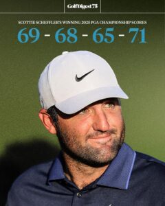Scottie Scheffler 107th PGA Championship 🏆 Title..