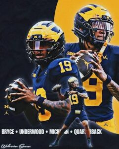 Bryce Underwood Is A Freak Athlete For The Michigan Wolverines 🏈 Team…