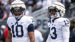 Nicholas Singleton & Kaytron Allen One Of The 3 Best RB Duo’s In The 2025 B1G Conference…..