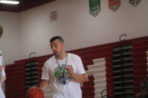 Zac Yorke Working At Cramer Basketball Once Again……