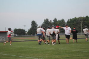 Head Coach Ryan Palmer Figuring Out The QB Position For The 2025 Sandusky Wolves Football Team……