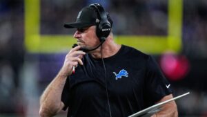 Head Coach Dan Campbell For The Detroit Lions 🏈 Team…..