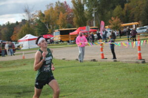 Carson Burgess Is A Good Athlete For The Brown City Green Devils…..