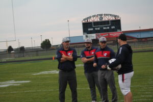 Billy Dinsmore Good OL/DL For The USA Patriots Football Team…..