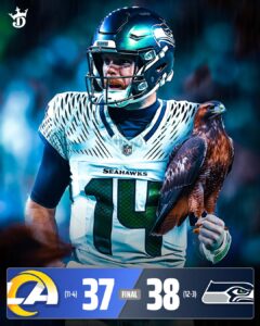Seattle Seahawks OT Comeback Win Over The Los Angeles Rams On Thursday Night At Lumen Field In Seattle.
