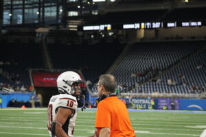 Benson Harper Is A State Champion For The Harbor Beach Pirates Football Team……