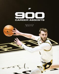 Braden Smith All-Time B1G Conference 🏀 Assist Leader..
